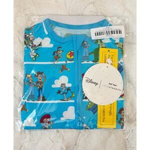 NEW Little Sleepies Zippy TOY STORY 12-18 Months BLUE Pajama Sleeper Boy Girl